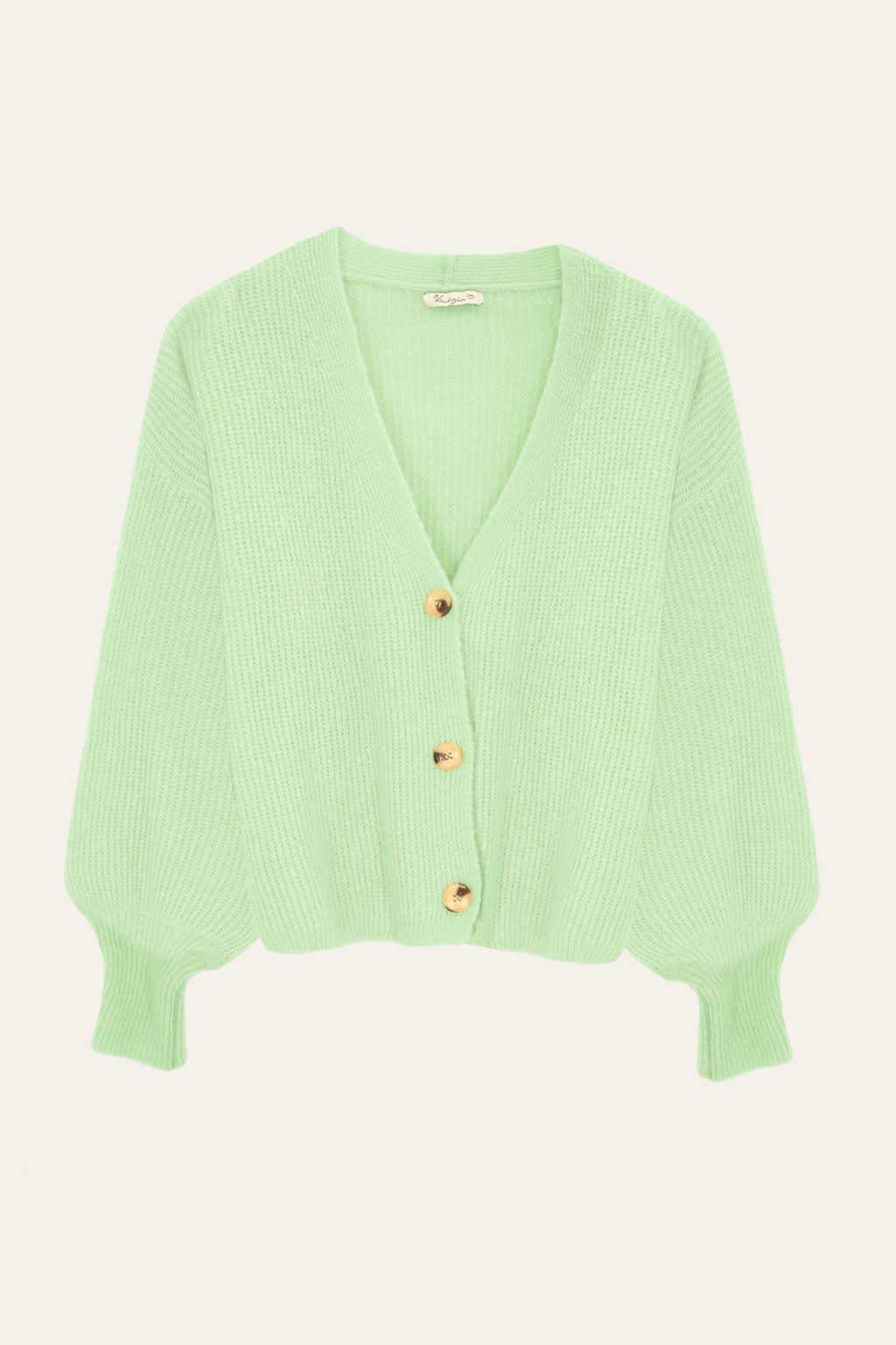 Cardigan mit Knopfleiste (Mint)