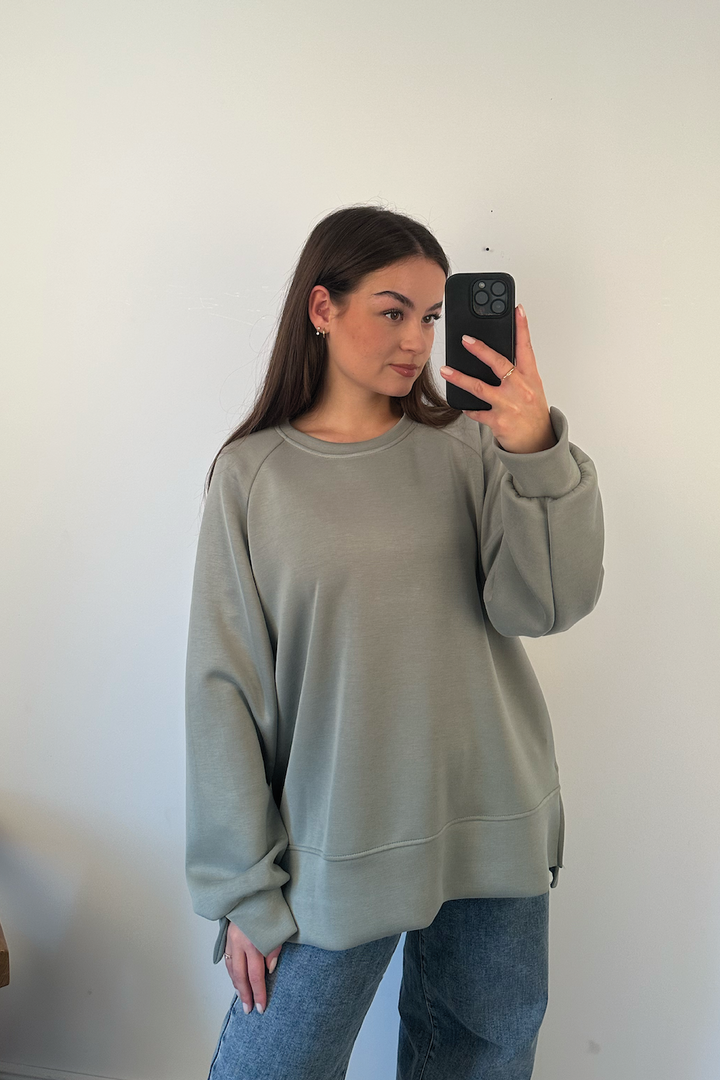 Sweatshirt (Salbei)