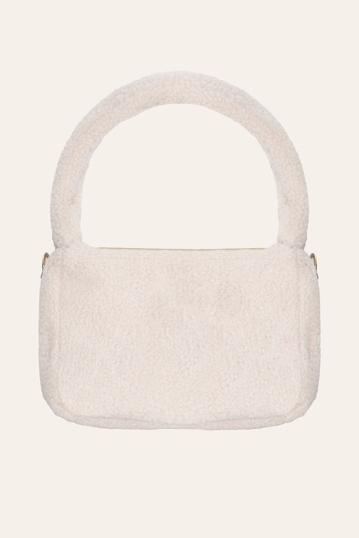 Tasche aus Teddy (Creme)