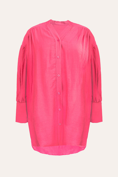 Oversize Bluse (Pink)