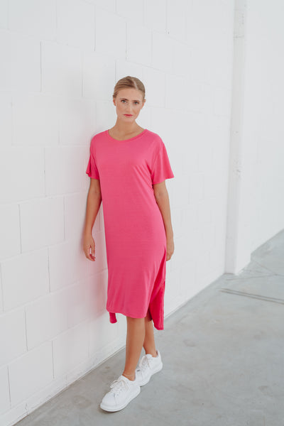 T-Shirt-Kleid (Pink)