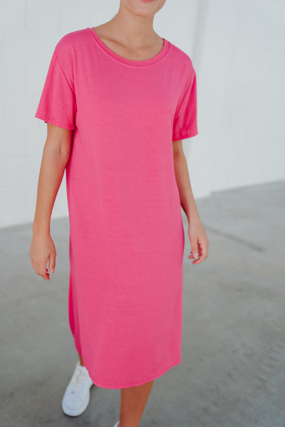 T-Shirt-Kleid (Pink)