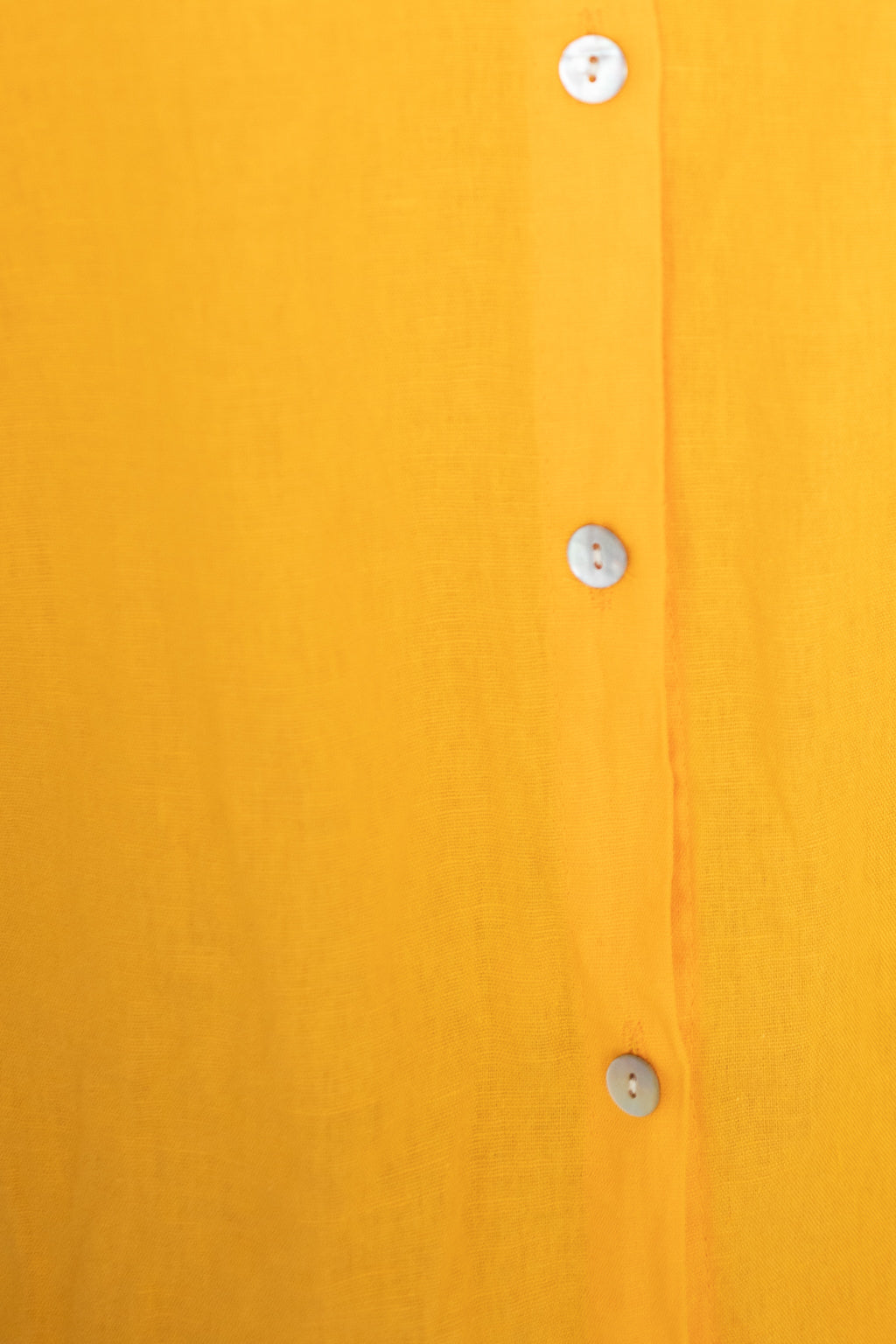 Oversize Bluse in Leinenoptik (Orange)