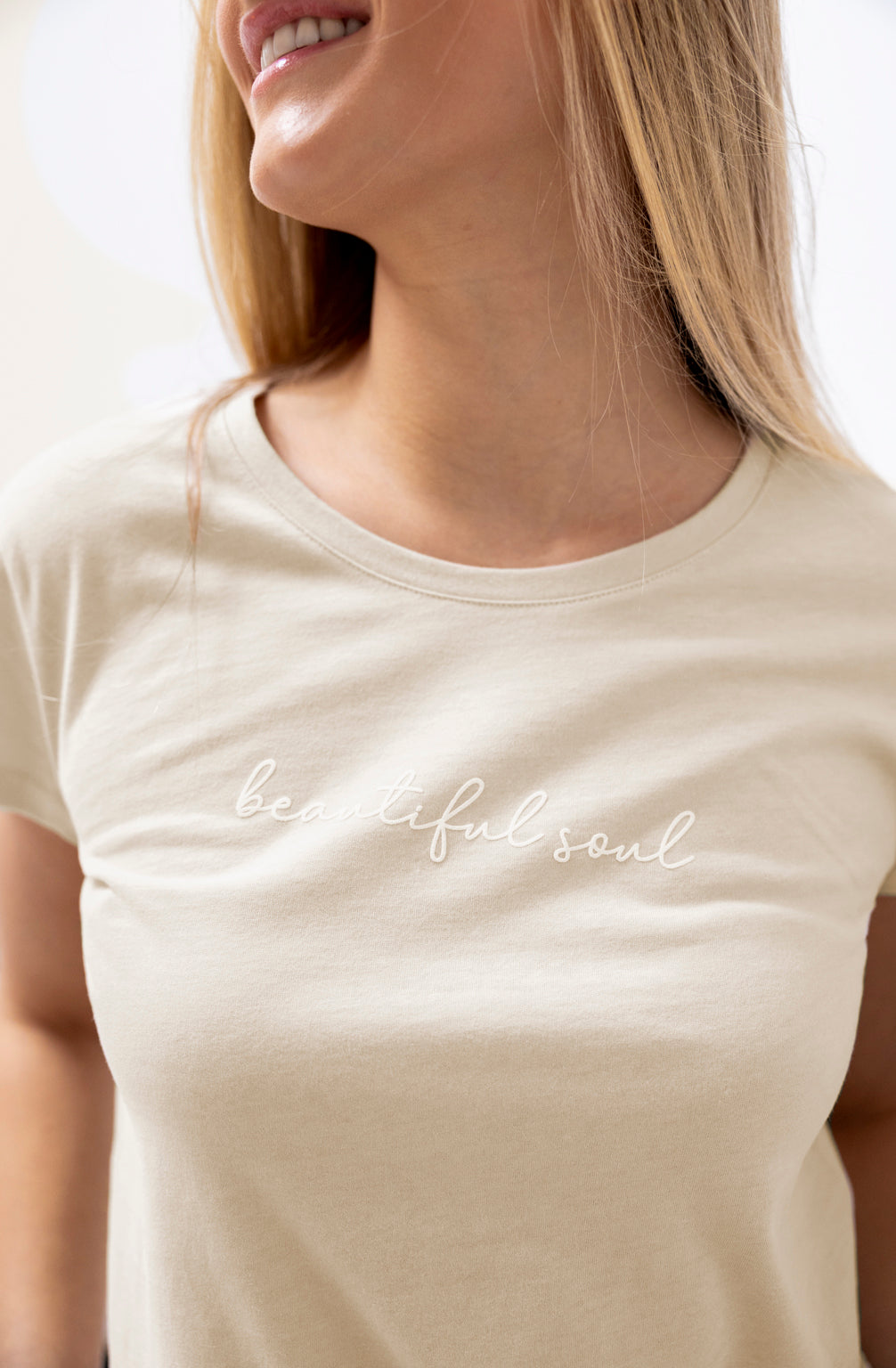 T-Shirt Beautiful Soul (Beige)