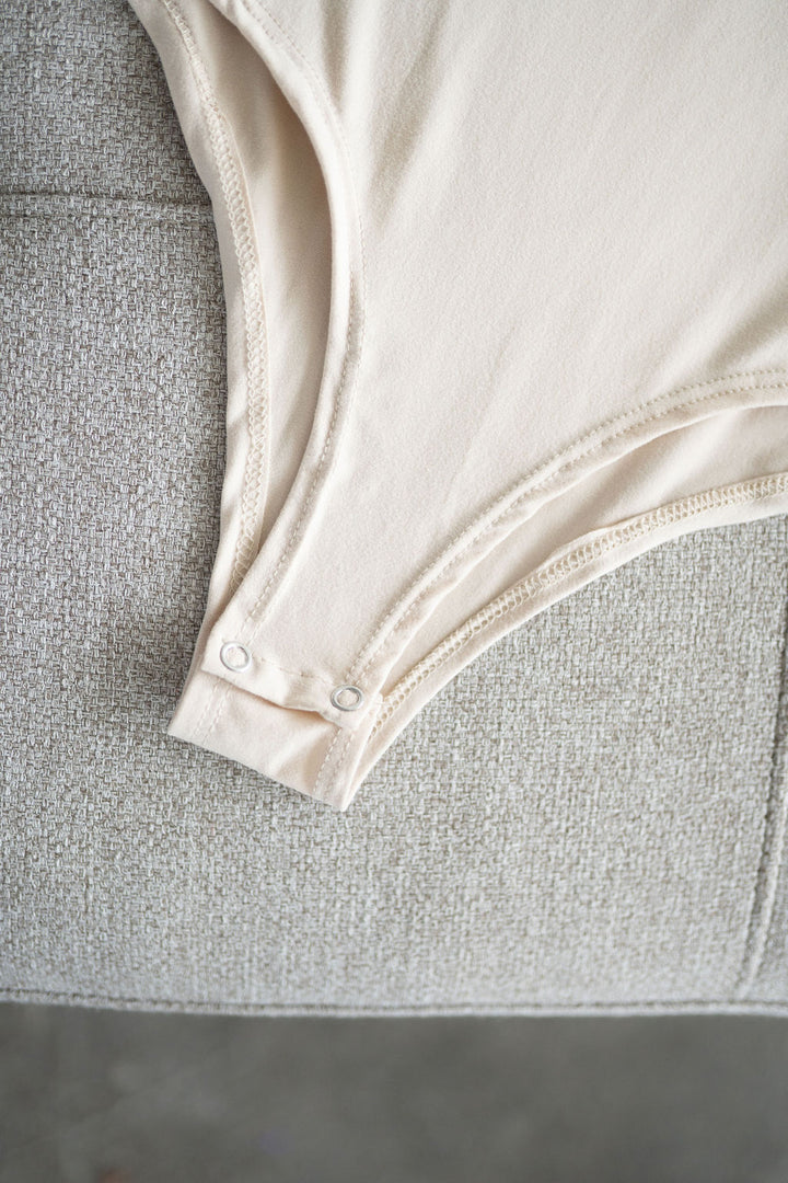 Langarmbody (Beige)